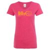 Women’s Glitter V-Neck T-Shirt Thumbnail